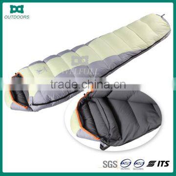 Outdoor goose down filling sleeping bags manufacturer