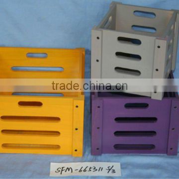 colorful decorative wooden box,wooden chest for sale