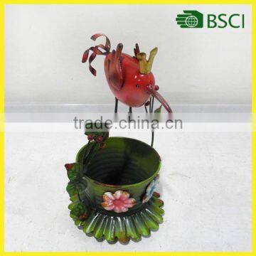 Fujian wholesale crafts Euro handicrafts metal made garden flower pots