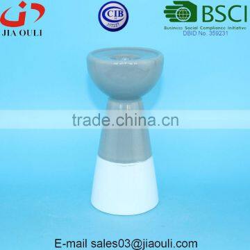 Pillar Shape Couple Colors Ceramic Tea Light Holders photo-4