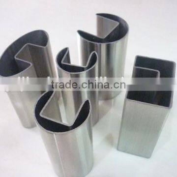 Jinxin Stainless Steel 304/316 Glass Railing Channel Pipe Fittings, Channel Elbow YK-9491 photo-2