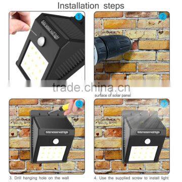 12LED Outdoor Wireless Solar Energy Powered Motion Sensor Solar Garden Light photo-3