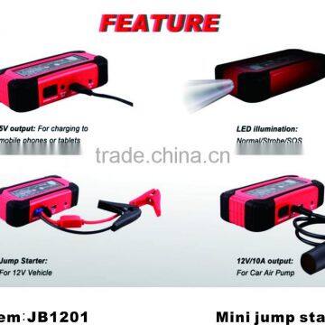 JB1201 Engine Start Jump Starter 12v/24v Jump Starter Waterproof Powerbank photo-5