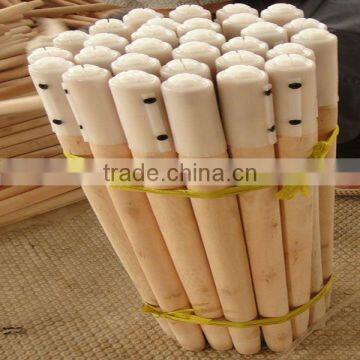 Natural finish eucalyptus wooden shovel handles for agicullture farm tools