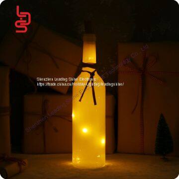 Awsome made in china pure glass adroable light up star shining life being created l lds bottle