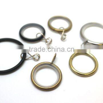High Quality Silent Rod Ring ID25mm/OD32mm For Curtain Black Coated photo-5