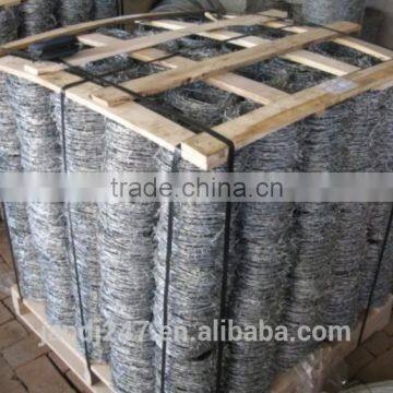 Hot Sale Electrode Galvanized Barbed Wire for Building photo-5