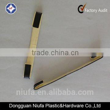 Customized Black Self Adhesive Plastic Tin Tie Used for Coffee Bags photo-3