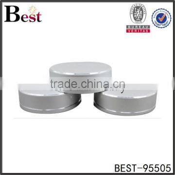 Silver Aluminum Cap With Cut Line, Aluminum Cap for Cosmetic Jar photo-2