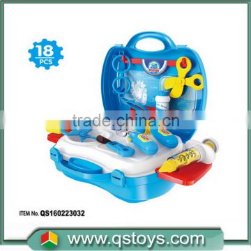 2016 New style 18PCS eco-friendly kids toy doctor kit with EN71