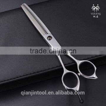 Black Screw Polishing Silver Professional Hair Thinning Scissors photo-4