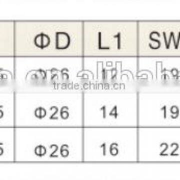 22SM 23SM 24SM Nitto Type Quick Coupling One Touch Two Touch Steel Coating Chrome Quick Coupler Male Thread photo-2