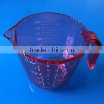 Plastic Measuring Cup,red RH-2980