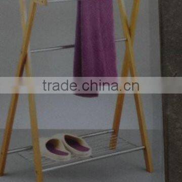 2016 Heated Bamboo Bathroom Rack photo-1