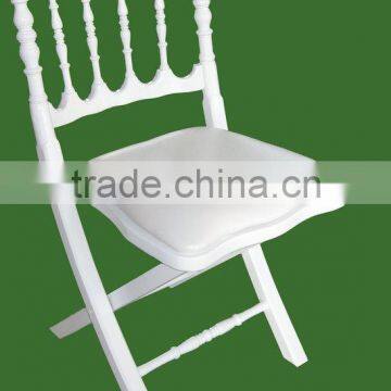 High Quality Banquet White Wedding Folding Chair for Party photo-2