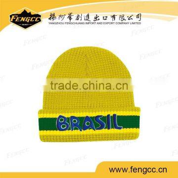 2016 Fashion Jacquard Hip Hop Winter Ski Warm Folded Knit Beanie photo-4