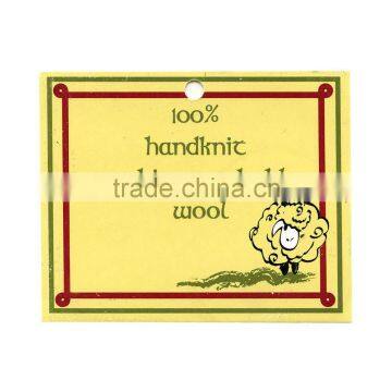 Label for Garment Paper Labels Tag