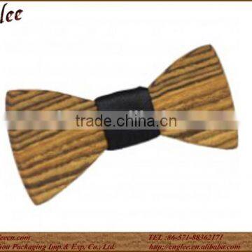 Handmade Wooden Craft Custom Logo Wooden Bow Tie photo-5