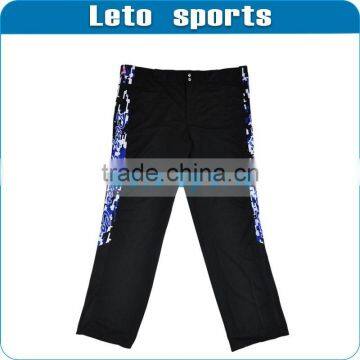 black digital camo baseball pants