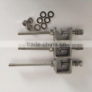 SS PARTIALLY THREADED ROD