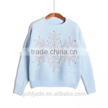 2017 Fashion Sweater New Design Winter Women Knitted Pullover Christmas Sweater photo-4