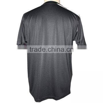 100%polyester Comfortable Black White Stripe Jersey photo-3