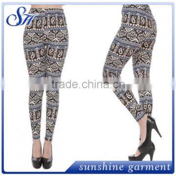 2017 Brushed Legging Classic Print Leggings photo-2