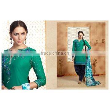 Designer Patiala Readymade Embroidery Suits