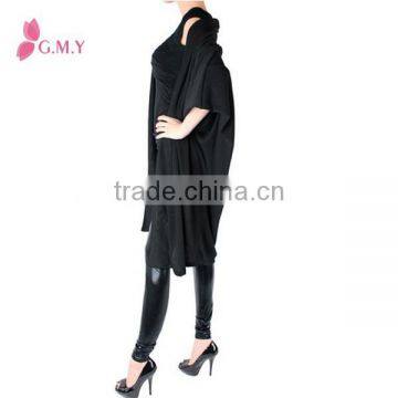 Women's Anti-pilling Maxi Length Basic Kimono Cardigan, Fashion Design Womens Tunics photo-2