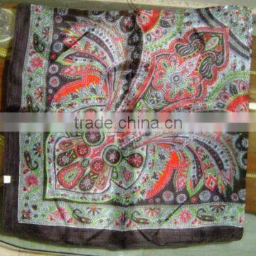 100 % SILK PRINTED SCARF