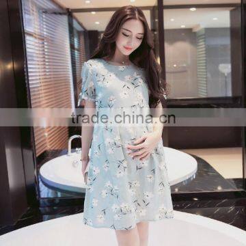 Zm50628a China Korean Style Maternity Dress Maternity Clothes photo-6