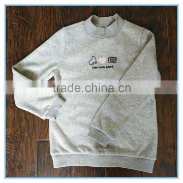 Custom Pullover Fleece Hoodie for Winter , Custom Printing Kids Crewneck Sweatshirt photo-3