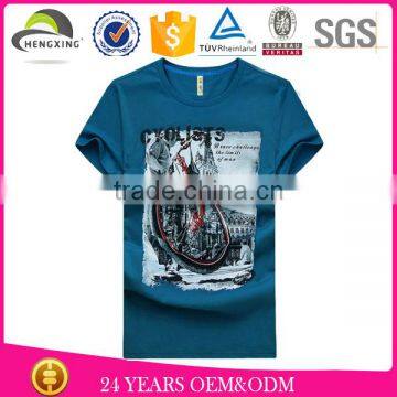 Cheap Fancy Full Size 180g Cotton Offset Printing Logo T-Shirt