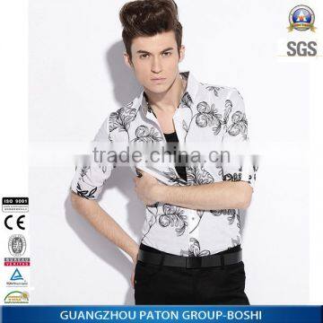 China Manufacture Tall Wholesale Custom Printed Shirt For Men photo-4