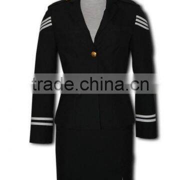 Design China Made Cotton or CVC Unisex Security Uniform photo-2