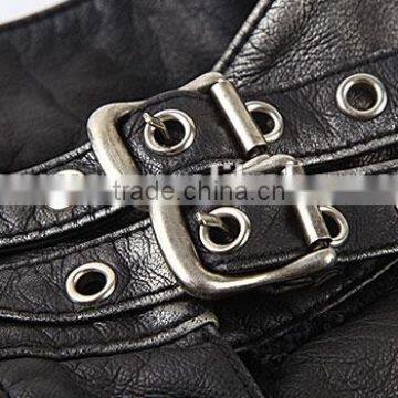 2016 Earlyspring Stylish Woman's Sex Fashion Leather Short Coat Locomotive Suit photo-5