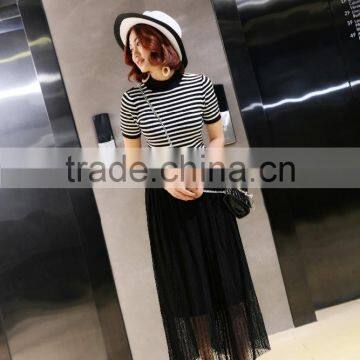 Woman in Tight Clothes T-shirts Europe Style 2017 photo-2