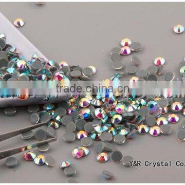 Super Shining Crystal AB Hot Fix Rhinestone For Garment Accessory Rhinestone photo-4
