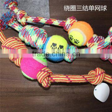 Customized promotional pet tennis ball