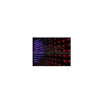 DMX / Sound Active Tricolor LED Video Curtain Backdrop ,  RGB LED Vision Curtain