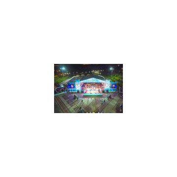 8mm Stadium Rental LED Display waterproof Synchronization 15625dots / sqm