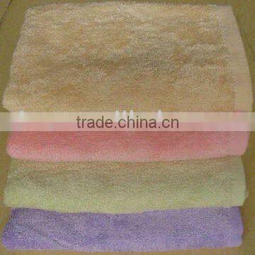 100% cotton plain dyed terry hand towel