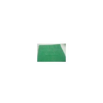 Greed ribbed rubber sheet