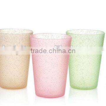 Top quality custom clear pp plastic water drinking cup