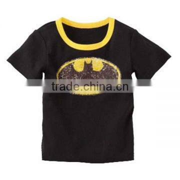 2017 Summer 100% Cotton Superman Casual Boys T-shirt photo-3