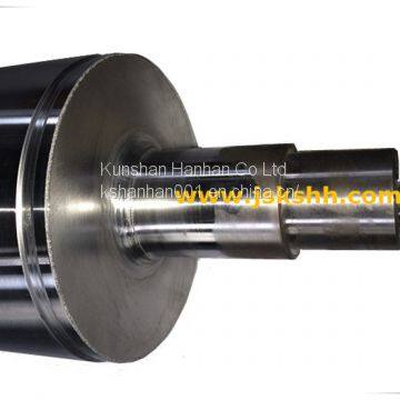 Картонный хромированный анилоксный вал photo-2