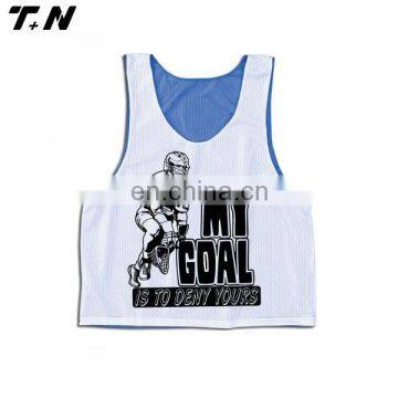 Race backer jersey sleeveless lacrosse jersey