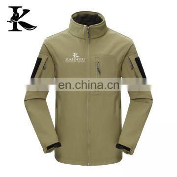 2016 High quality outdoor mens hooded softshell jacket