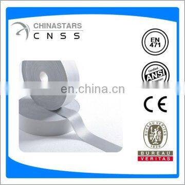 silver elastic reflective fabric