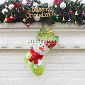 Amazing Chrismas Decoration Santa Claus Snowman Elk Stocking